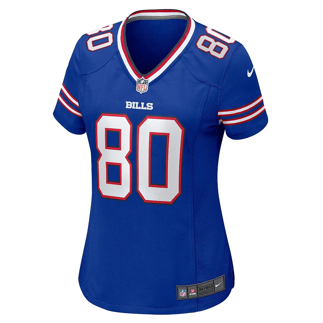 Zennovawear Women's Buffalo Bills Tyrell Shavers Royal Team Game Jersey