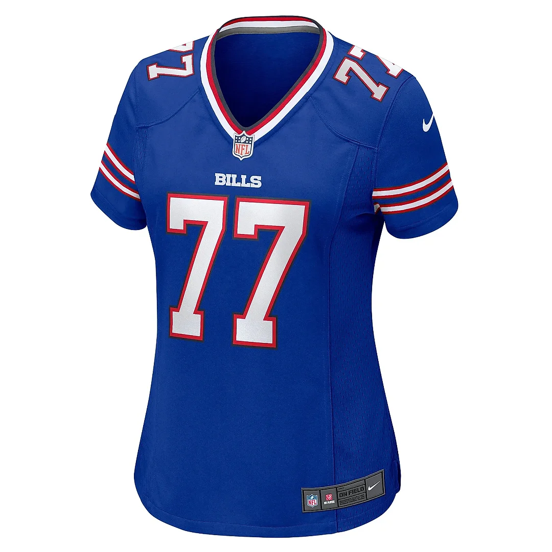 Zennovawear Women's Buffalo Bills Will Clapp Royal Team Game Jersey