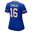 Zennovawear Women's Buffalo Bills Xavier Johnson Royal Game Jersey