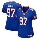 Zennovawear Women's Buffalo Bills Zion Logue Royal Team Game Jersey