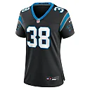 Zennovawear Women's Carolina Panthers Amar? Barno Black Game Jersey