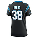 Zennovawear Women's Carolina Panthers Amar? Barno Black Game Jersey