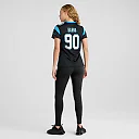 Zennovawear Women's Carolina Panthers Amare Barno Black Team Game Jersey