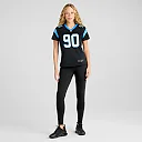 Zennovawear Women's Carolina Panthers Amare Barno Black Team Game Jersey