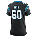 Zennovawear Women's Carolina Panthers Andrew Raym Black Game Jersey