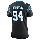 Zennovawear Women's Carolina Panthers A'Shawn Robinson Black Game Jersey