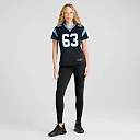 Zennovawear Women's Carolina Panthers Austin Corbett Black Team Game Jersey