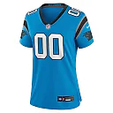 Zennovawear Women's Carolina Panthers Blue Alternate Custom Game Jersey