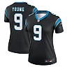 Zennovawear Women's Carolina Panthers Bryce Young Black Legend Player Performance Top