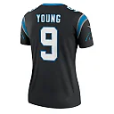 Zennovawear Women's Carolina Panthers Bryce Young Black Legend Player Performance Top