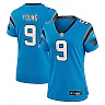Zennovawear Women's Carolina Panthers Bryce Young Blue Player Jersey