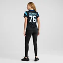 Zennovawear Women's Carolina Panthers Calvin Throckmorton Black Team Game Jersey