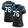 Zennovawear Women's Carolina Panthers Calvin Throckmorton Black Team Game Jersey