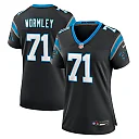 Zennovawear Women's Carolina Panthers Chris Wormley Black Game Jersey