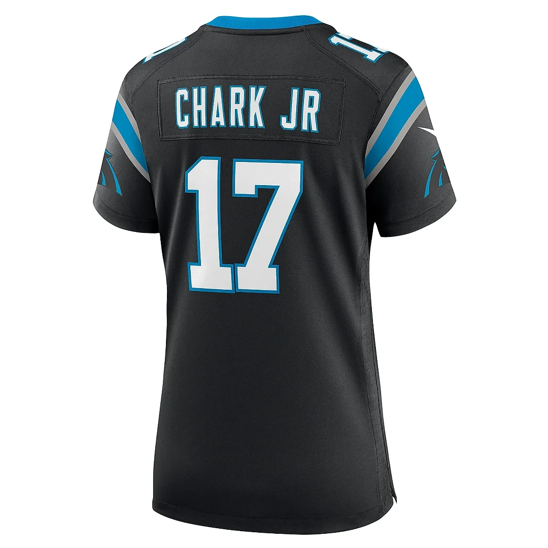 Zennovawear Women's Carolina Panthers DJ Chark Jr. Black Game Jersey