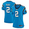 Zennovawear Women's Carolina Panthers D.J. Moore Blue Player Jersey