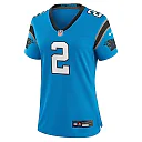 Zennovawear Women's Carolina Panthers D.J. Moore Blue Player Jersey