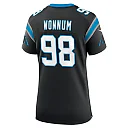 Zennovawear Women's Carolina Panthers D.J. Wonnum Black Game Jersey