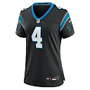 Zennovawear Women's Carolina Panthers Eddy Pineiro Black Team Game Jersey