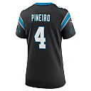 Zennovawear Women's Carolina Panthers Eddy Pineiro Black Team Game Jersey