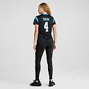 Zennovawear Women's Carolina Panthers Eddy Pineiro Black Team Game Jersey