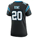 Zennovawear Women's Carolina Panthers Eric Rowe Black Team Game Jersey