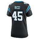 Zennovawear Women's Carolina Panthers Giovanni Ricci Black Team Game Jersey