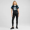 Zennovawear Women's Carolina Panthers Hayden Hurst Black Game Player Jersey
