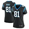 Zennovawear Women's Carolina Panthers Hayden Hurst Black Game Player Jersey