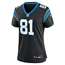 Zennovawear Women's Carolina Panthers Hayden Hurst Black Game Player Jersey