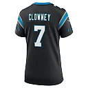 Zennovawear Women's Carolina Panthers Jadeveon Clowney Black Game Jersey