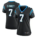 Zennovawear Women's Carolina Panthers Jadeveon Clowney Black Game Jersey