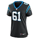 Zennovawear Women's Carolina Panthers Jarrett Kingston Black Game Jersey