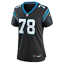 Zennovawear Women's Carolina Panthers Jayden Peevy Black Game Jersey