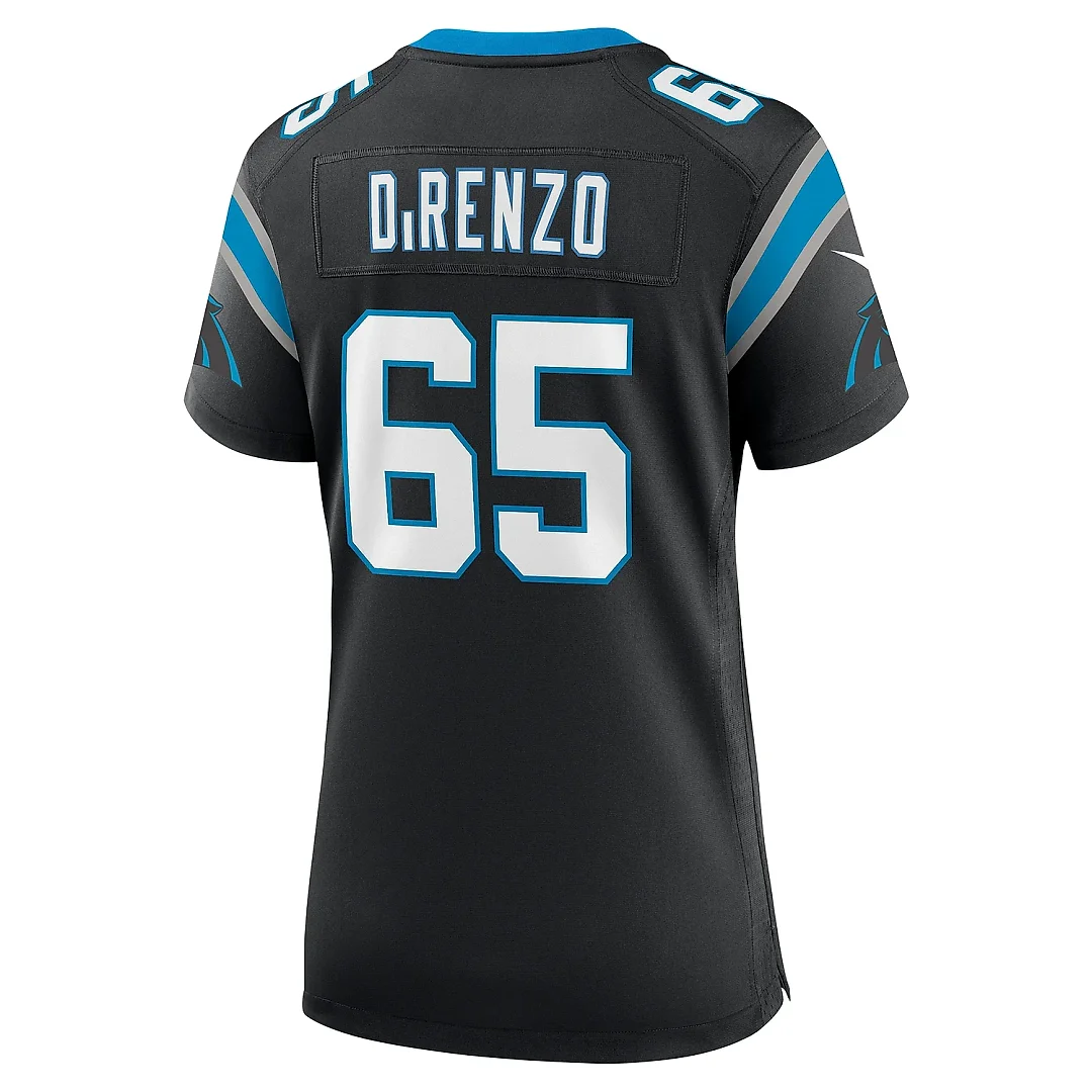Zennovawear Women's Carolina Panthers J.D. DiRenzo Black Game Jersey
