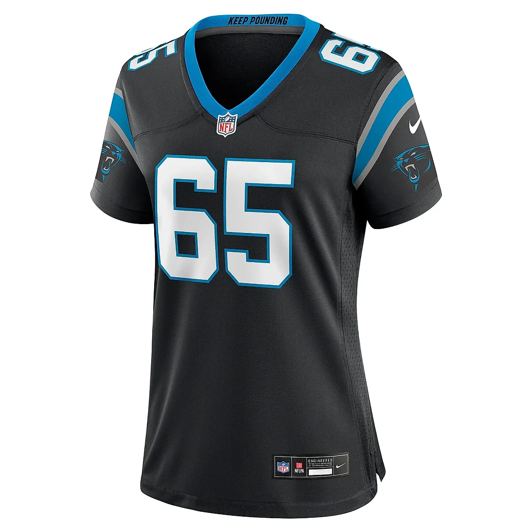 Zennovawear Women's Carolina Panthers J.D. DiRenzo Black Game Jersey