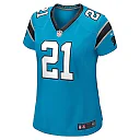 Zennovawear Women's Carolina Panthers Jeremy Chinn Blue Player Game Jersey