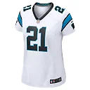 Zennovawear Women's Carolina Panthers Jeremy Chinn White Game Jersey