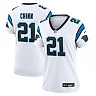 Zennovawear Women's Carolina Panthers Jeremy Chinn White Player Jersey
