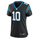 Zennovawear Women's Carolina Panthers Johnny Hekker Black Team Game Jersey