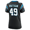 Zennovawear Women's Carolina Panthers Jon Rhattigan Black Game Jersey