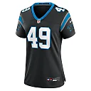 Zennovawear Women's Carolina Panthers Jon Rhattigan Black Game Jersey