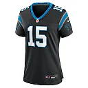 Zennovawear Women's Carolina Panthers Jonathan Mingo Black Game Jersey