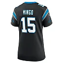 Zennovawear Women's Carolina Panthers Jonathan Mingo Black Game Jersey
