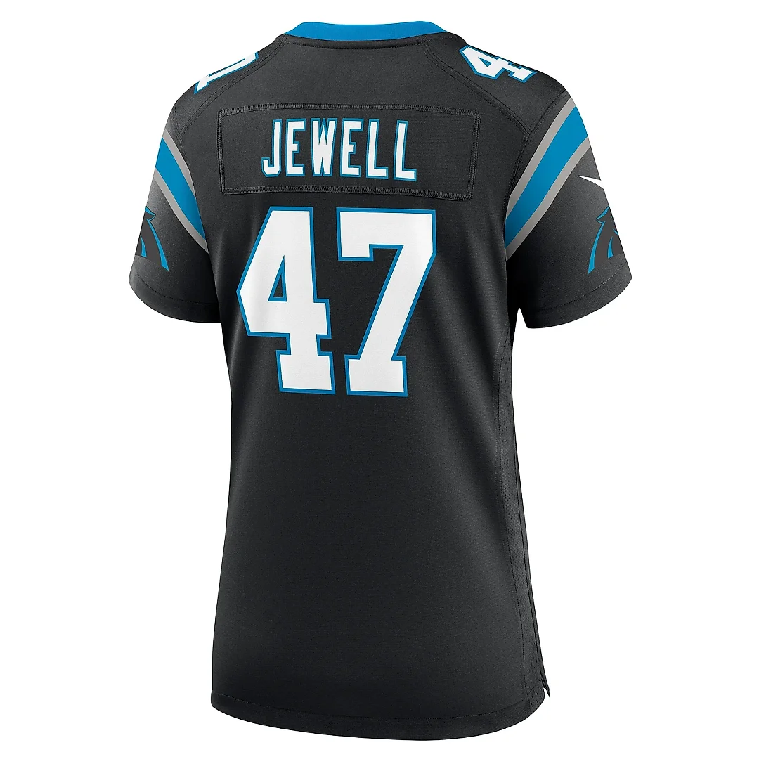 Zennovawear Women's Carolina Panthers Josey Jewell Black Game Jersey