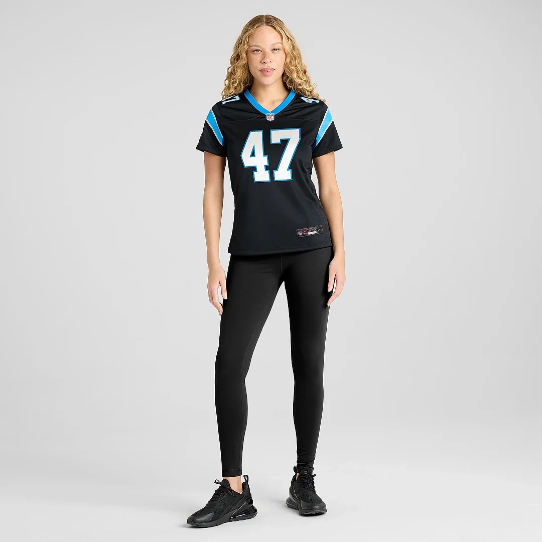 Zennovawear Women's Carolina Panthers Josey Jewell Black Game Jersey