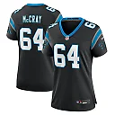 Zennovawear Women's Carolina Panthers Justin McCray Black Team Game Jersey