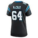 Zennovawear Women's Carolina Panthers Justin McCray Black Team Game Jersey