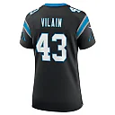 Zennovawear Women's Carolina Panthers Luiji Vilain Black Game Jersey