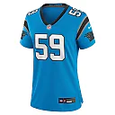 Zennovawear Women's Carolina Panthers Luke Kuechly Blue Retired Player Game Jersey